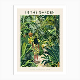 In The Garden Poster Fairchild Tropical Botanic Garden Usa 4 Art Print