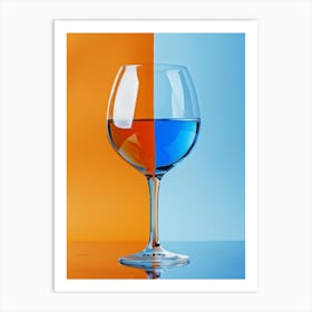 Wine Glass 1 Art Print