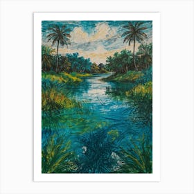 'River' Art Print