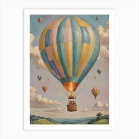 Hot Air Balloons Art Print