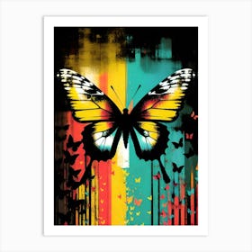 Butterfly Painting 86 Art Print