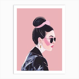 Portrait Of A Woman 301 Art Print