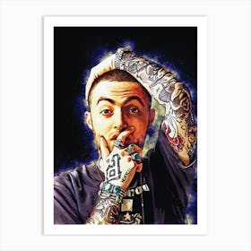 Spirit Of Mac Miller Art Print