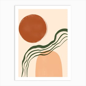 Abstract Marks 5 Art Print