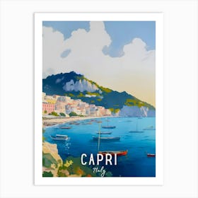 Capri Travel Art Print