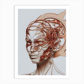 Cyborg Art Print