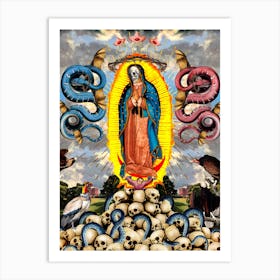 Virgin Of Guadalupe Art Print