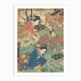 Print11 By Utagawa Kunisada Art Print