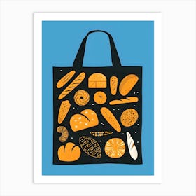 Bread Bag Art Print