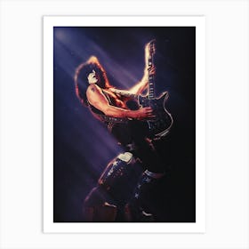 Superstars Of Paul Stanley Live Concert Art Print