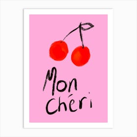 Mon Cheri Art Print