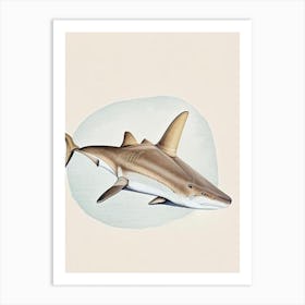 Nurse Shark Vintage Art Print