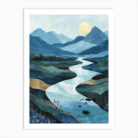 Scottish Landscape 1 Art Print