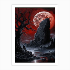 Full Moon Art Print