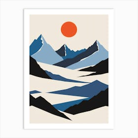 Mountain Landscape 9 Art Print