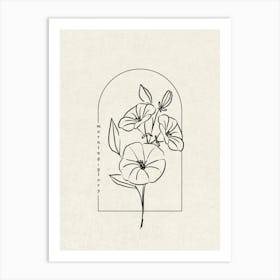 Morning Glory Art Print