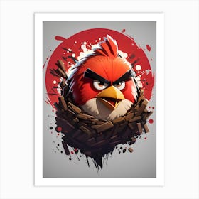 Angry Birds 5 Art Print