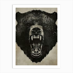 Bear'S Head Art Print