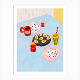 Breakfast Art Print