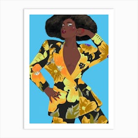 POWER SUIT Art Print Art Print