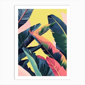 Tropical Leaves 2 Art Print