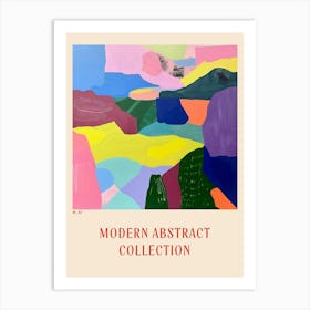 Modern Abstract Collection Poster 82 Art Print