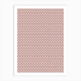 Dishwater Pink Art Print