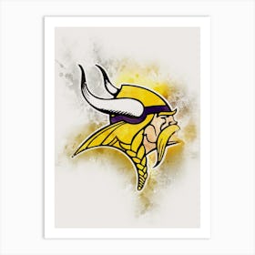 Minnesota Vikings 3 Art Print