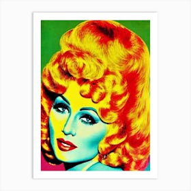 Mae West Colourful Pop Movies Art Movies Art Print