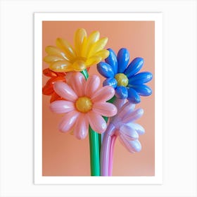 Dreamy Inflatable Flowers Chrysanthemum 2 Art Print