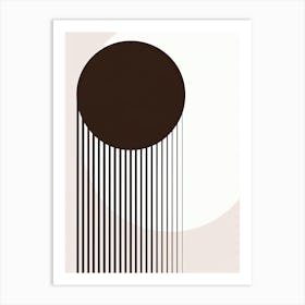 Edinburgh Balance Minimalist Bauhaus Art Print