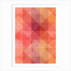 Soft Light Geometric Art Print