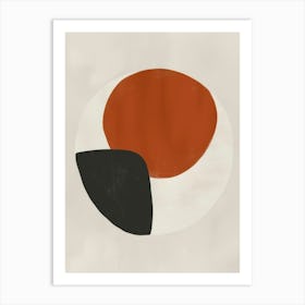 Abstract Circle 1 Art Print