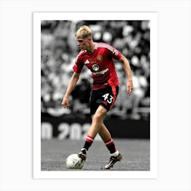 Toby Collyer Manchester United Art Print