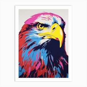 Andy Warhol Style Bird Eagle 4 Art Print