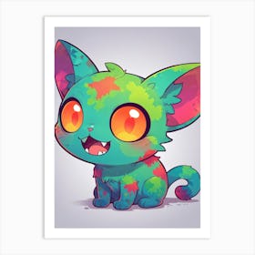 Kitty Cat Art Print