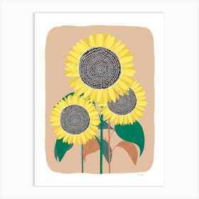 Sunflowers Art Print