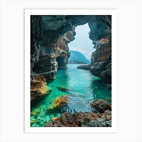 Cave In Hong Kong Art Print