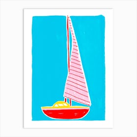 Swedish sailing boat Art Print