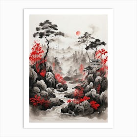 Asian Landscape 7 Art Print