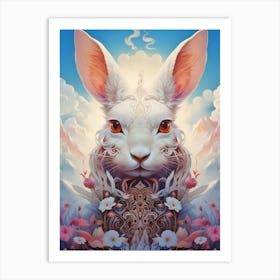 Rabbit In The Sky 1 Art Print