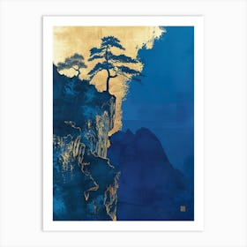 Asian Landscape Canvas Print 3 Art Print