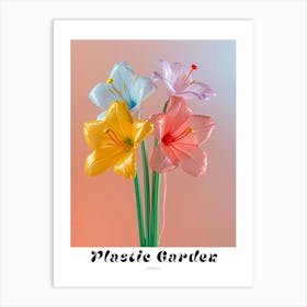 Dreamy Inflatable Flowers Poster Amaryllis 3 Art Print