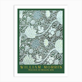 William Morris'S Peacock An Dragon Art Print