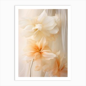 Boho Dried Flowers Daffodil 5 Art Print