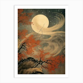 Haiku Poetry Japanese Style 4 Art Print