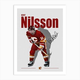 Kent Nilsson Art Print