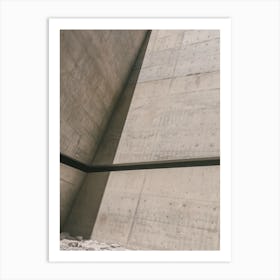 Naoshima Tadao Ando Concrete Art Print