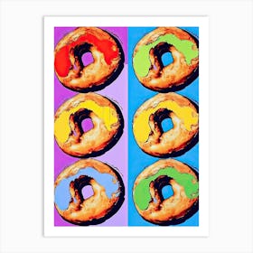 Donuts Pop Art 2 Art Print
