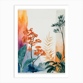 Tropical Landscape Art Print